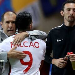Jardim, el apoyo de Falcao: Sus números en el Mónaco