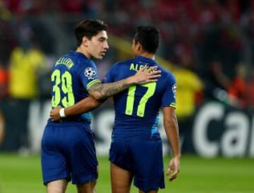 16 de septiembre, 2014 | El debut de Alexis Sánchez en la fase de grupos de Champions fue ante Borussia Dortmund en Alemania. Los 'Gunners' cayeron 2-0.