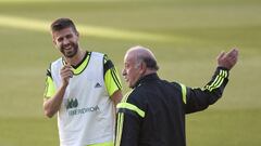 Del Bosque: "We can’t announce a squad every Sunday"