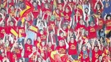 La afición esta con la selección