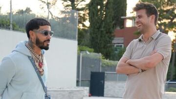 Anuel celebra su último éxito con Piqué: “Los más odiados pero los más amados”
