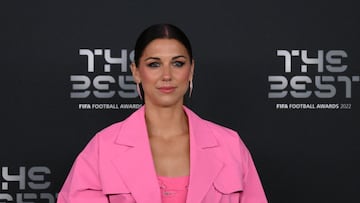 Alex Morgan en la gala de The Best 2022