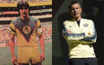 El 'Capitán Furia' es una de las leyendas del América. Actualmente continúa trabajando en el club y se conserva como en sus mejores años.