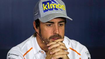 El piloto espa&ntilde;ol de McLaren de F&oacute;rmula 1, Fernando Alonso.