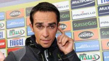 Contador: "Llego en un buen momento a la Tirreno-Adriático"