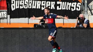 James Rodríguez, jugador del Bayern Múnich