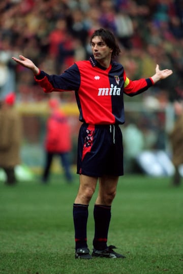 Este exfutbolista también será recordado para siempre en varios de los importantes clubes del fútbol italiano. Genoa, Roma o Parma fueron algunas de las escuadras más importantes de su vida. Comenzó una etapa como entrenador, aunque con 42 años perdió la vida por culpa de esta enfermedad en 2002.


