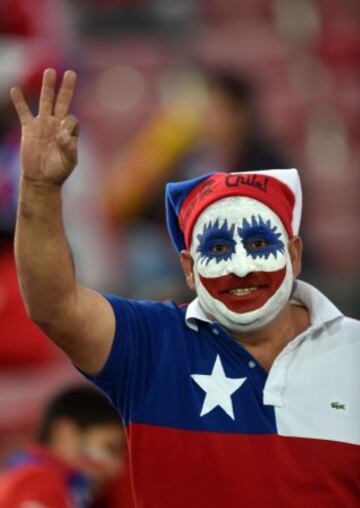 Chile-Bolivia, por semifinales de Copa América. 