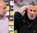 El enfado de Guardiola cuando se entera de lo que dijo Carragher: Haaland y el Madrid de por medio
