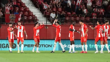 Almería-Racing, en directo