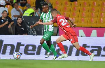 Atlético Nacional no pasó del empate sin goles ante Patriotas en el Atanasio Girardot en el marco de la tercera fecha de la Liga Águila II-2018. El equipo de Jorge Almirón sigue en deuda ante su gente, ya que no gana en condición de local desde mayo.