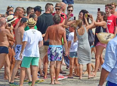 Cristiano y Georgina, de vacaciones en Formentera