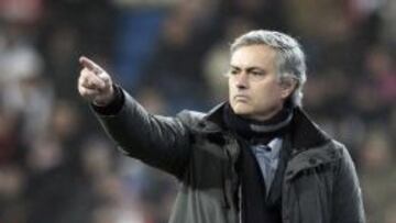 El entrenador portugués del Real Madrid, José Mourinho.