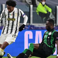 Cuadrado, figura en la clasificación de la Juve a octavos