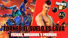 Torneo de TheGrefg El Suelo es Lava en Fortnite; fechas, horarios, premios, cómo participar y más