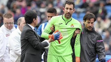 Diego López, portero del Espanyol.