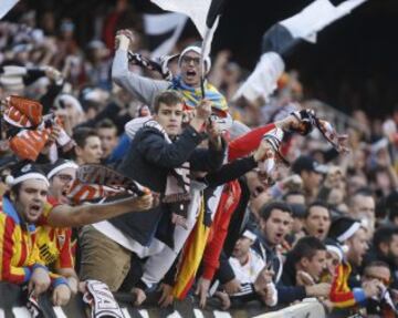 Las imágenes del Valencia-Real Madrid