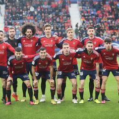 Osasuna mejora sus registros de hace un año