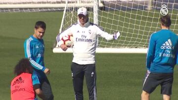 El Madrid sigue preparando su partido ante el Celta