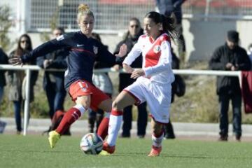 Las mejores imágenes del derbi Rayo-Atlético Féminas