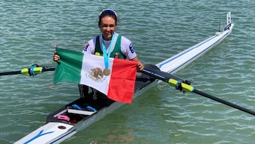 Kenia Lechuga, atleta de remo que formó parte de la primera temporada de Exatlón.