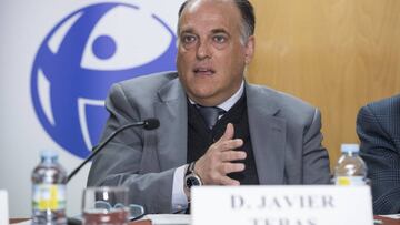 Tebas: "Con el videoarbitraje se hablará menos de los árbitros"