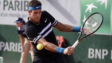 Benneteau 4-6; 3-6; 6-2- Del Potro: puntos y resultado, Roland Garros 2018