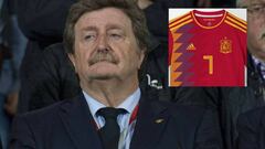 Larrea: "Al Gobierno no le hace
gracia ni el lío ni la camiseta"