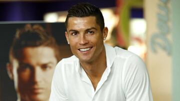 Cristiano en la presentación del su perfume 'Cristian Ronado Legacy'