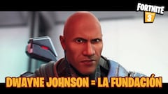 Es oficial: Dwayne Johnson/The Rock es La Fundación en Fortnite