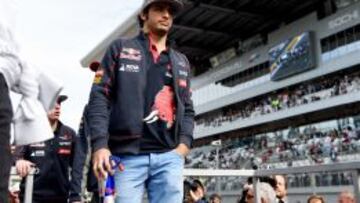 Carlos Sainz tuvo que retirarse del GP de Rusia.