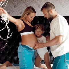 Jordi Alba y Romarey Ventura anuncian que esperan su segundo bebé