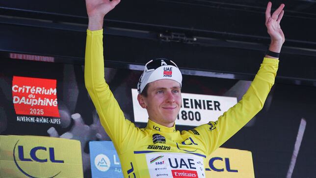 Pogacar aparca la 100 y amplía su museo con el Dauphiné