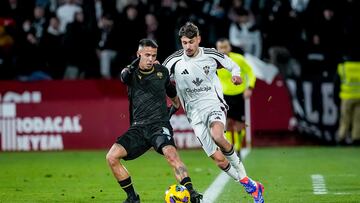 Partido de la jornada 18 de la Segunda División 2024-2025 de la liga de fútbol española, Liga Hypermotion, entre Albacete-Castellón disputado el 7/12/2024 en el Carlos Belmonte. Foto Josema Moreno