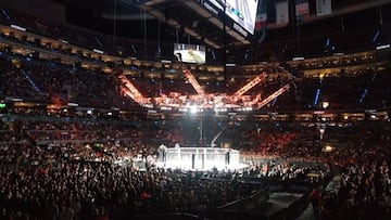 Pelea en las gradas mancha el evento de UFC en México