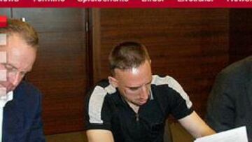 Ribéry renueva con el Bayern hasta 2015