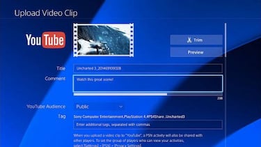 Así puedes subir tus partidas a YouTube desde PS4