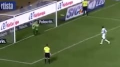 ¡Atajó con el pecho!: el día que el arquero de Audax brilló ante Málaga