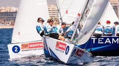 Una completa jornada de regatas definió las posiciones de salida para la Serie Final