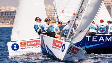 Una completa jornada de regatas definió las posiciones de salida para la Serie Final