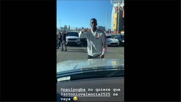 Paul Pogba no quiere que Antonio Valencia se vaya