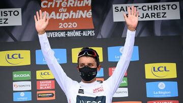 Egan Bernal: "El tercer puesto es una buena señal"