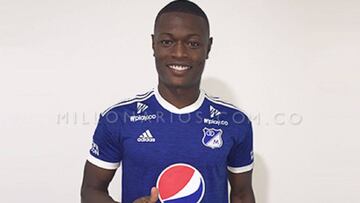Fabián González Lasso se mostró contento por su fichaje con Millonarios