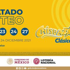 Resultados Lotería Nacional Chispazo hoy: ganadores y números premiados | 24 de diciembre