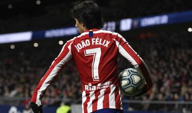 João Félix cuenta por qué lleva el '7' en el Atlético de Madrid
