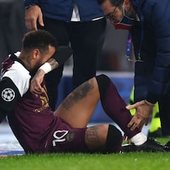 Neymar, baja hasta el parón internacional