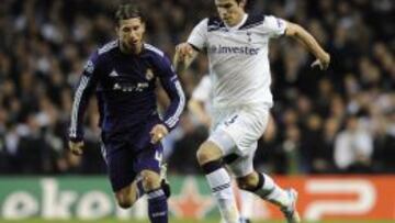 Sergio Ramos ya se enfrent&oacute; a Bale en la Champions.