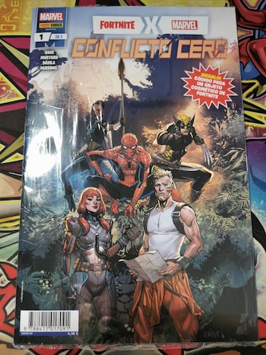 Fortnite x Marvel: Conflicto Cero #1 - Dónde comprar el cómic y cómo canjear el código