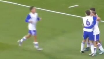 El golazo de la nueva apuesta del Real Madrid para el Castilla de Raúl