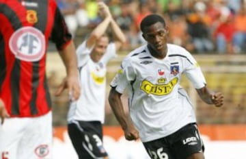 John Jairo Castillo llegó en 2008 a Colo Colo, pero apenas jugó.